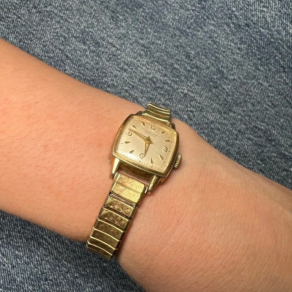 Vintage 1950's Junghans Gold Watch